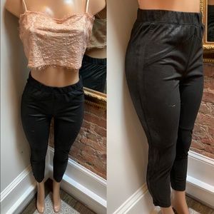 FREE PEOPLE | stretch faux leather legging| S